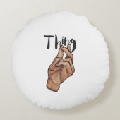 Thing pillow ラウンドクッション (裏面)