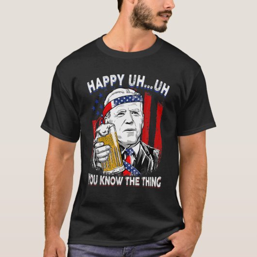 Thing Uh You Know Thing Thing American Flag 4 Tシャツ (正面)