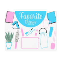 Thingsお気に入りのパーティーはがき招待状