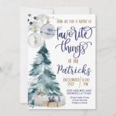 Thingsお気に入りのホリデーパーティー招待状 招待状 (正面)