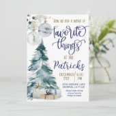 Thingsお気に入りのホリデーパーティー招待状 招待状 (スタンド正面)