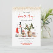 Thingsお気に入りのホリデーパーティー 招待状 (スタンド正面)