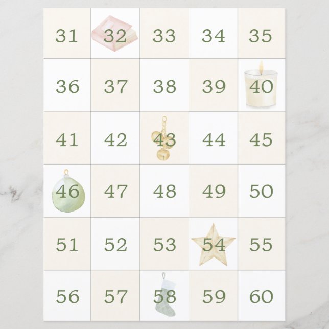 Thingsお気に入りの Gift Exchange Orderゲスト31-60 (正面)