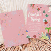 Thingsお気に入りの Holidayクリスマスパーティー 招待状