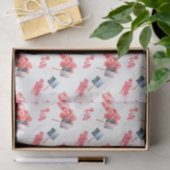 Thingsガーリー爪、 ネイルポーランド語(デザイン33レッドシリーズ) 薄葉紙 (ギフト)