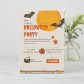 Things不気味ハローウィンパーティ招待状 招待状 (スタンド正面)