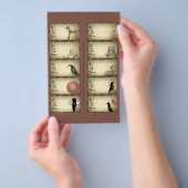 Things初期の Giftラベルシート – D3 チラシ (ハンドル)