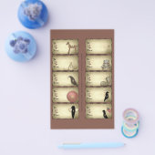 Things初期の Giftラベルシート – D3 チラシ (シングル)