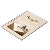 「Things」スパイラル・ノートブック ノートブック (左側)