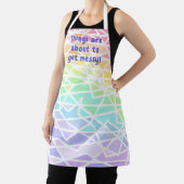 Things are About to Get Messy! Rainbow Apron エプロン (インサイチュ)