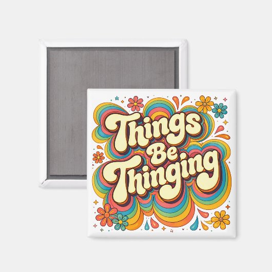 Things be Thinging Fridge Magnet マグネット (正面/裏面)
