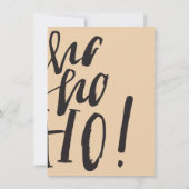 Things Giftお気に入りの Exchange茶色の紙パッケージ 招待状 (裏面)