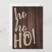 Things Giftお気に入りの Exchange茶色の紙パッケージ 招待状 (裏面)