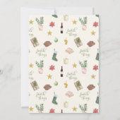 Things Gift Exchangeお気に入りのクリスマスパーティー 招待状 (裏面)