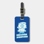 Things Go Boom In Dexter's Room ラゲッジタグ (正面縦)