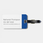 Things Go Boom In Dexter's Room ラゲッジタグ (裏面横)