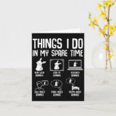 Things I Do In My Spare Time Bunny Rabbit Girls Ki カード (黄色い花)