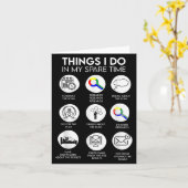 Things I Do In My Spare Time Cancer Patient With S カード (黄色い花)