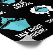 Things I Do In My Spare Time Cruise Cruising Lover ポスター (角)