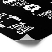 Things I Do In My Spare Time Funny Car Enthusiast  ポスター (角)