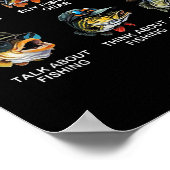 Things I Do In My Spare Time Funny Fishing  ポスター (角)