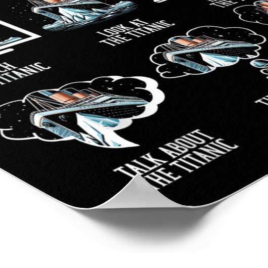 Things I Do In My Spare Time Funny Titanic  ポスター (角)