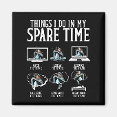 Things I Do In My Spare Time Funny Titanic  マグネット (正面)