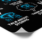 Things I Do In My Spare Time Funny Tornado Chaser  ポスター (角)