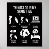 Things I Do In My Spare Time, Golf Player  ポスター (正面)