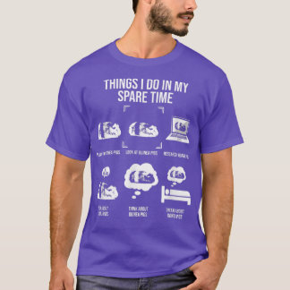 Things I Do In My Spare Time, Guinea Pig Lover Tシャツ