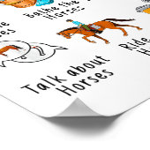 Things I Do In My Spare Time Horse  ポスター (角)