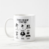 Things I Do In My Spare Time - Hydrofoiling  コーヒーマグカップ (左)