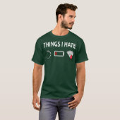 Things I Hate Computer Funny Tech Humor tee Tシャツ (正面フル)