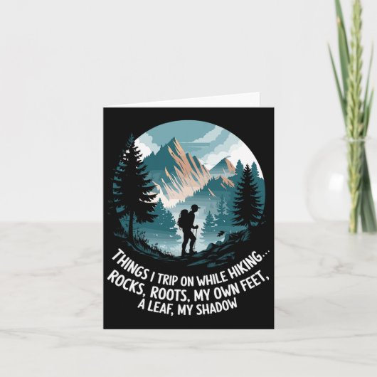 Things I Trip On While Hiking  カード (正面)