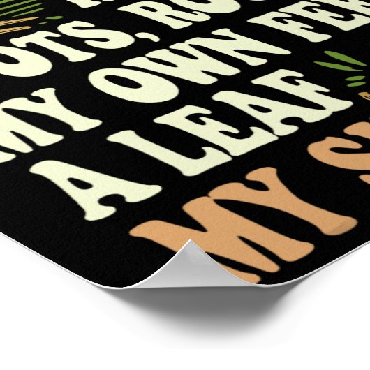 Things I Trip On While Hiking Roots Rocks My Own F ポスター (角)