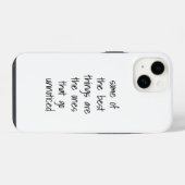 Things iPhone最高のケース iPhoneケース (裏面横)