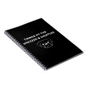 Things My Pug Whezzed & Snuffled ノートブック (右側)