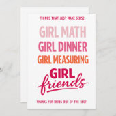 Things That Just Make Sense Friendship Card シーズンカード (正面/裏面)