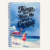 Things That Make Me Want to Drink ノートブック (正面)
