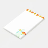 Things To Do & 幽霊、カボチャ&キャンドルオンホワイト ポストイット (アングル)