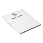 Things to Do After Yoga Cute Cat ノートパッド (アングル)