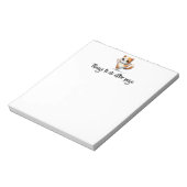 Things to Do After Yoga Cute Cat ノートパッド (回転)