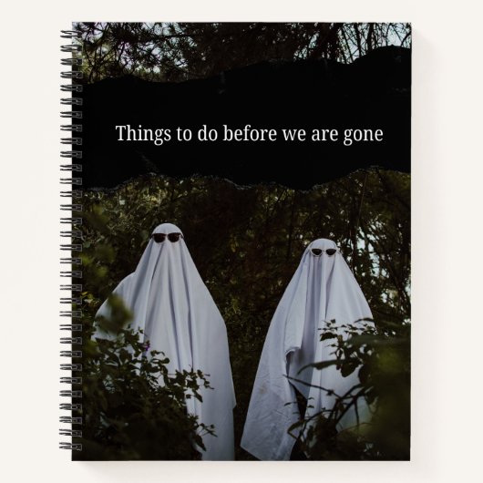 Things to do before we are gone ノートブック (正面)