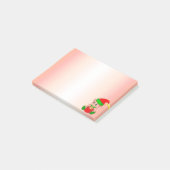 Things To Do & Cuteベビー小妖精や小人on Pink ポストイット (アングル)