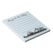 Things To Do Today Santa Monica Pier California CA ノートパッド (アングル)