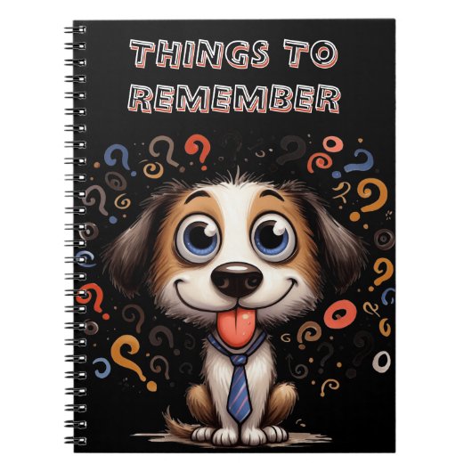 Things to Remember Book ノートブック (正面)
