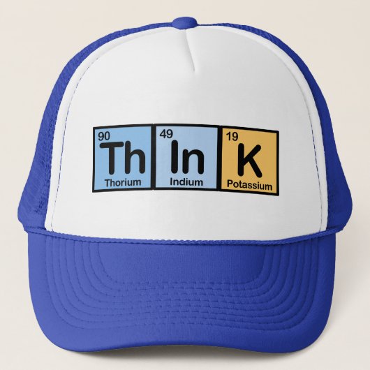 think要素の作りました キャップ (正面)