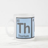 think要素の作りました フロストグラスマグカップ (左)