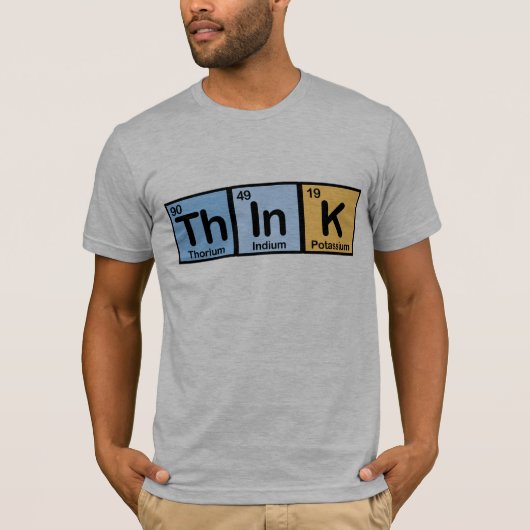 think要素の作りました tシャツ (正面)