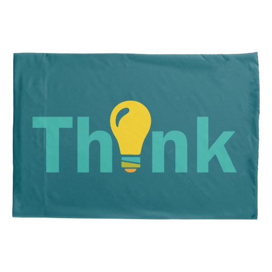 Think 枕カバー (裏面)
